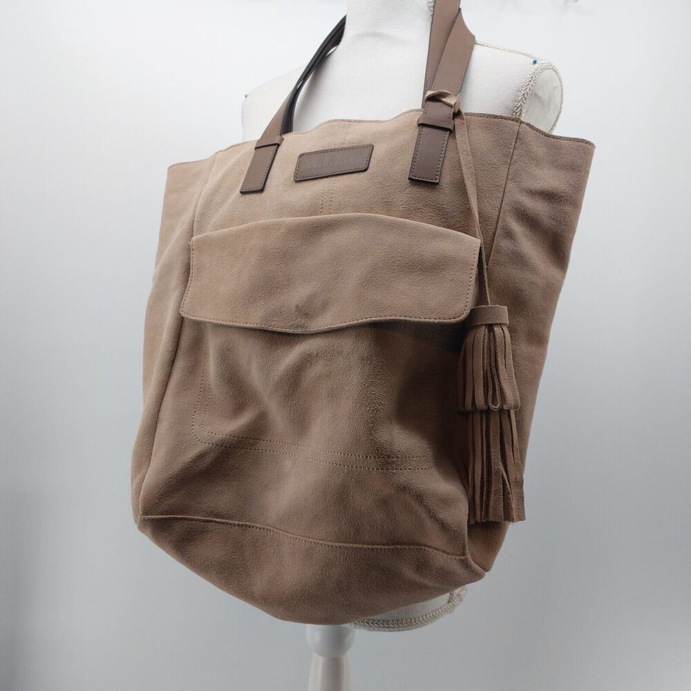 M.I.L.A Suede Crossbody Bag